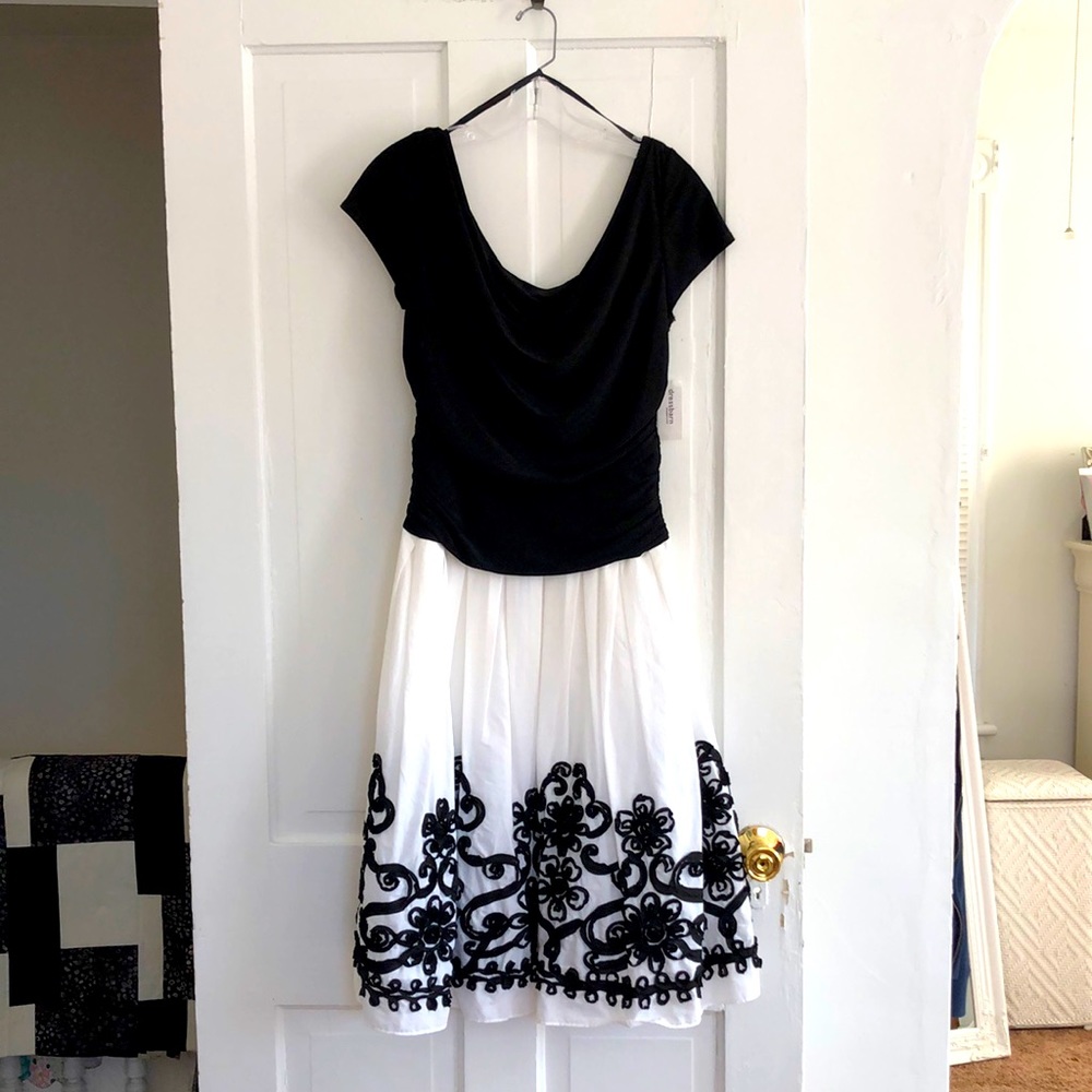 Dress Barn | Drape Front Dress